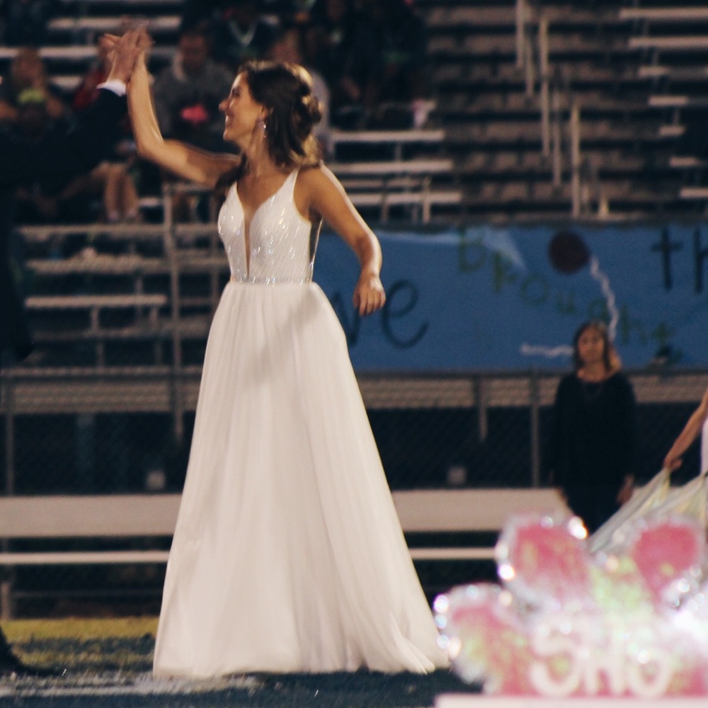 Vienna White Prom Dress